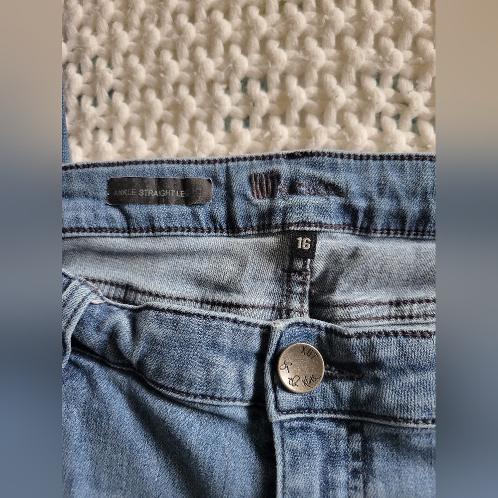 Kut from the Kloth Indigo Boyfriend Jeans - Picture 9 of 12